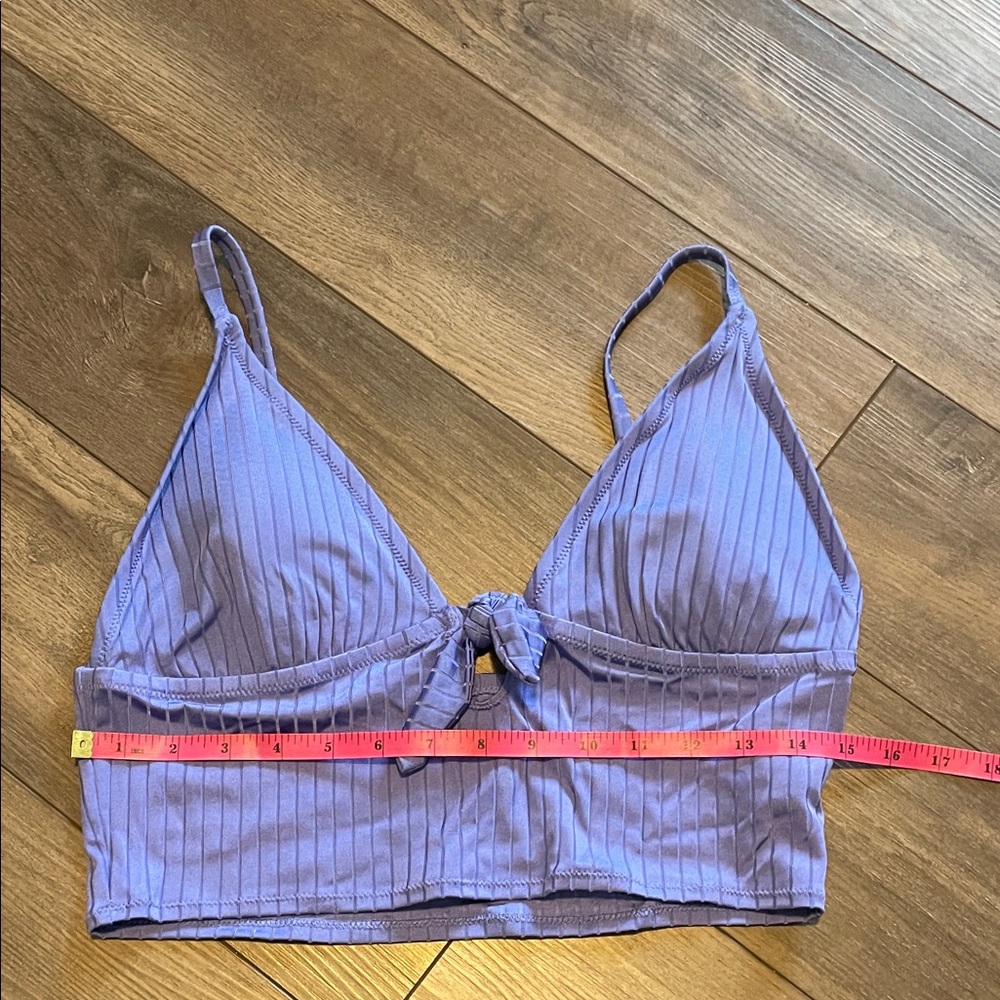 Women's Blue Bralette bathing suit top